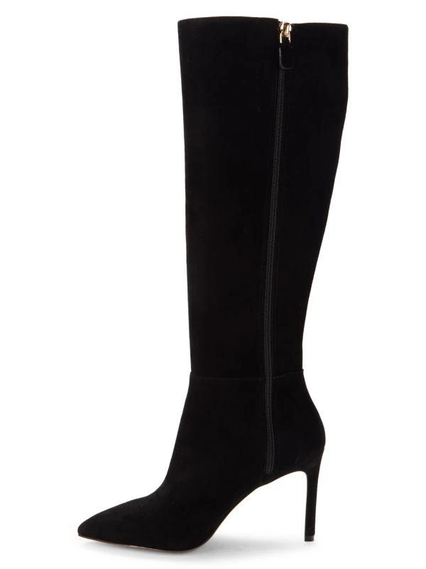 Stuart Weitzman Avenue Point Point Toe Suede Knee High Boots 4
