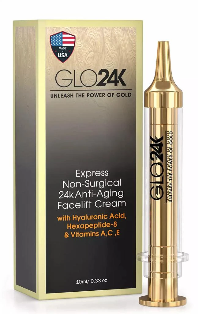 GLO24K Express Non-Surgical 24k Anti-Aging Facelift Cream 0.33oz