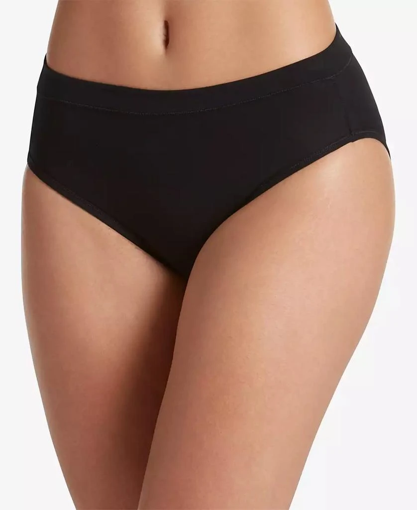 Jockey Cotton Stretch Hi Cut 1555, available in extended sizes 1