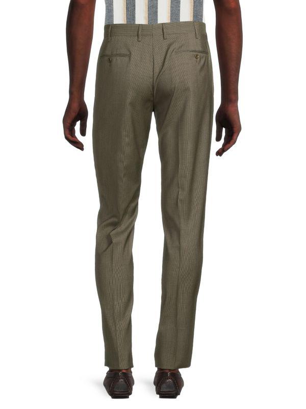 Zanella Parker Modern Fit Wool Trousers
