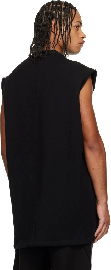 Rick Owens Black Concordians Splintered Tarp T-shirt 3