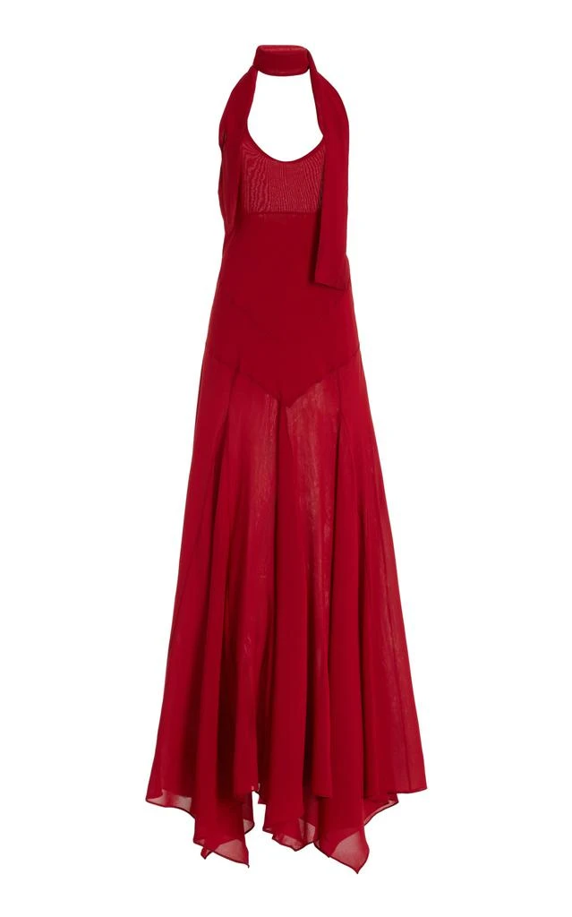 SIEDRS SIEDRS - Exclusive Raye Scarf-Detailed Midi Halter Dress - Burgundy - S - Moda Operandi - Dresses & Skirts - BeyondStyle SIEDRS SIEDRS - Exclusive Raye Scarf-Detailed Midi Halter Dress - Burgundy - S - Moda Operandi - Dresses & Skirts - BeyondStyle