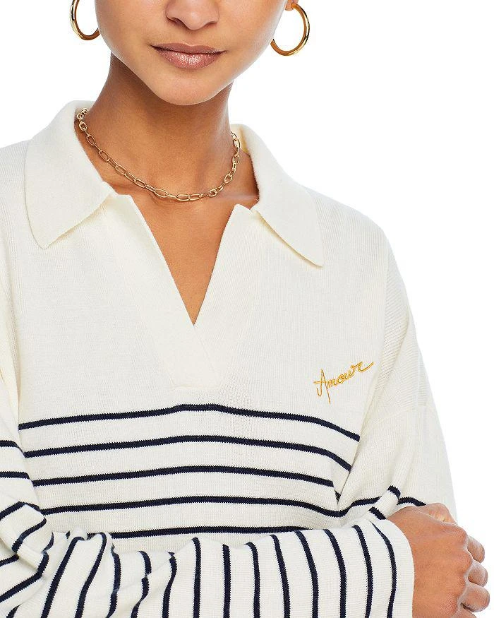 Maison Labiche Amour Collared Sweater 10