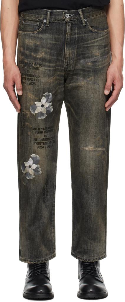 パンツ PDF channel guerrilla cargo denim black PDF CHANNEL Guerrilla Cargo Jeans - Pants - BeyondStyle