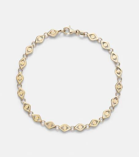 Sydney Evan Evil Eye 14kt gold bracelet 1