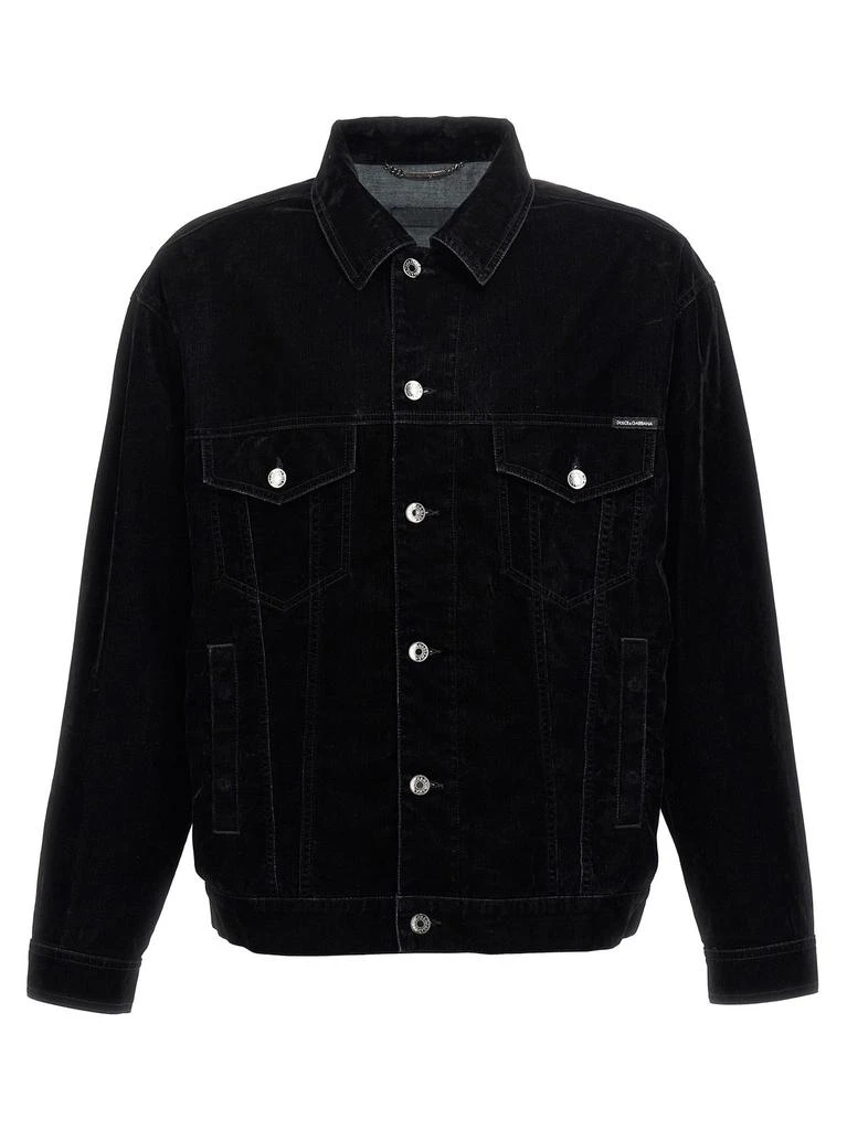 Dolce
Gabbana Dolce
Gabbana Long-Sleeved Denim Shirt Jacket from Cettire