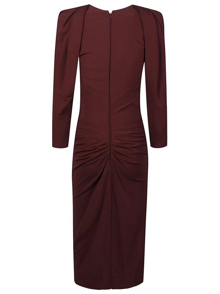 elisabetta franchi midi dress Elisabetta Franchi camel-colored Elisabetta Franchi midi dress