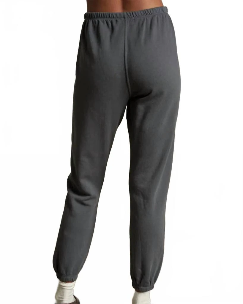 PERFECTWHITETEE Johnny French Terry Easy Sweatpant In Charcoal 3