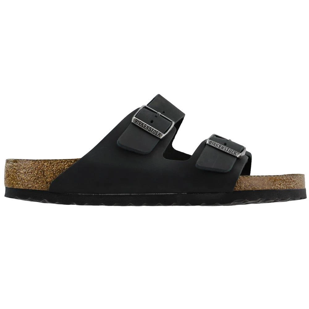 Birkenstock Arizona Soft Footbed Oiled Leather Slide Sandals 1