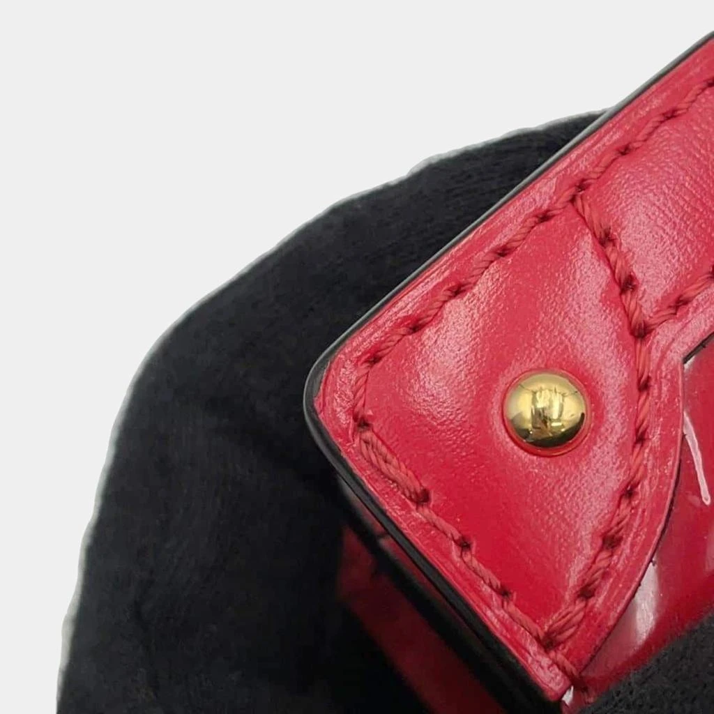 Louis Vuitton Louis Vuitton Red Monogram Vernis Trunk Clutch Shoulder Bag 12