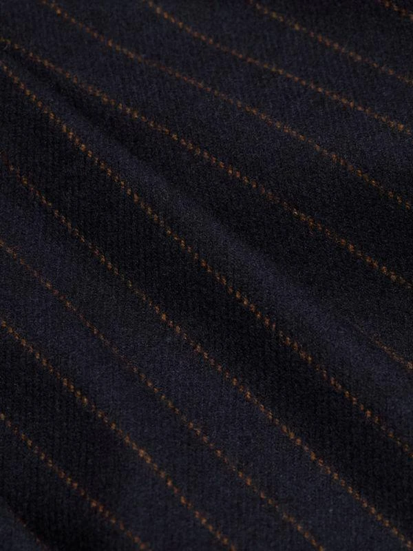 VERONICA BEARD Haina Pinstripe Wool Blend Shorts 4