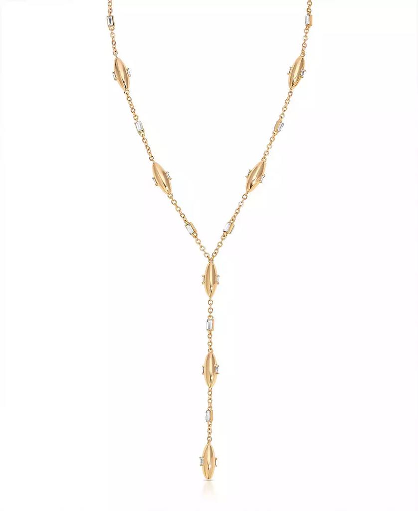 Ettika Jewelry Oval Dome Lariat Necklace