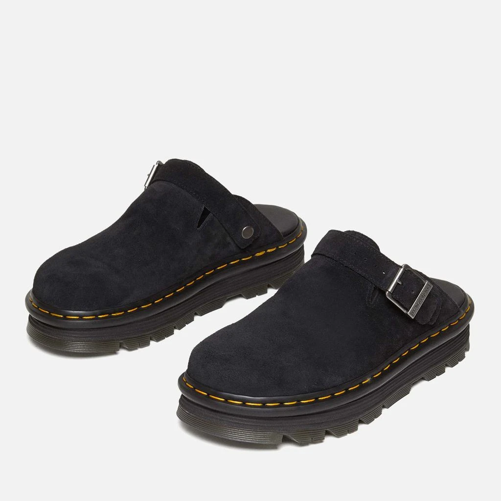 Dr. Martens Dr. Martens Men's Zebzag Suede Mules 4