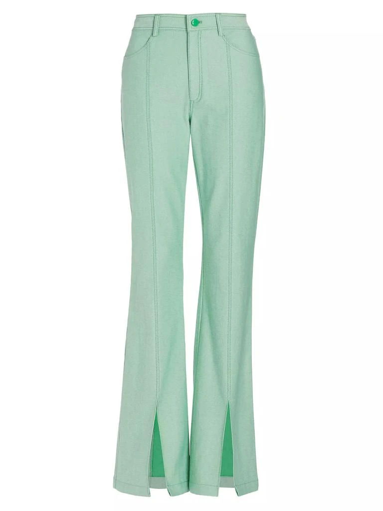 Cinq à Sept Shanis Split-Hem Pants 1