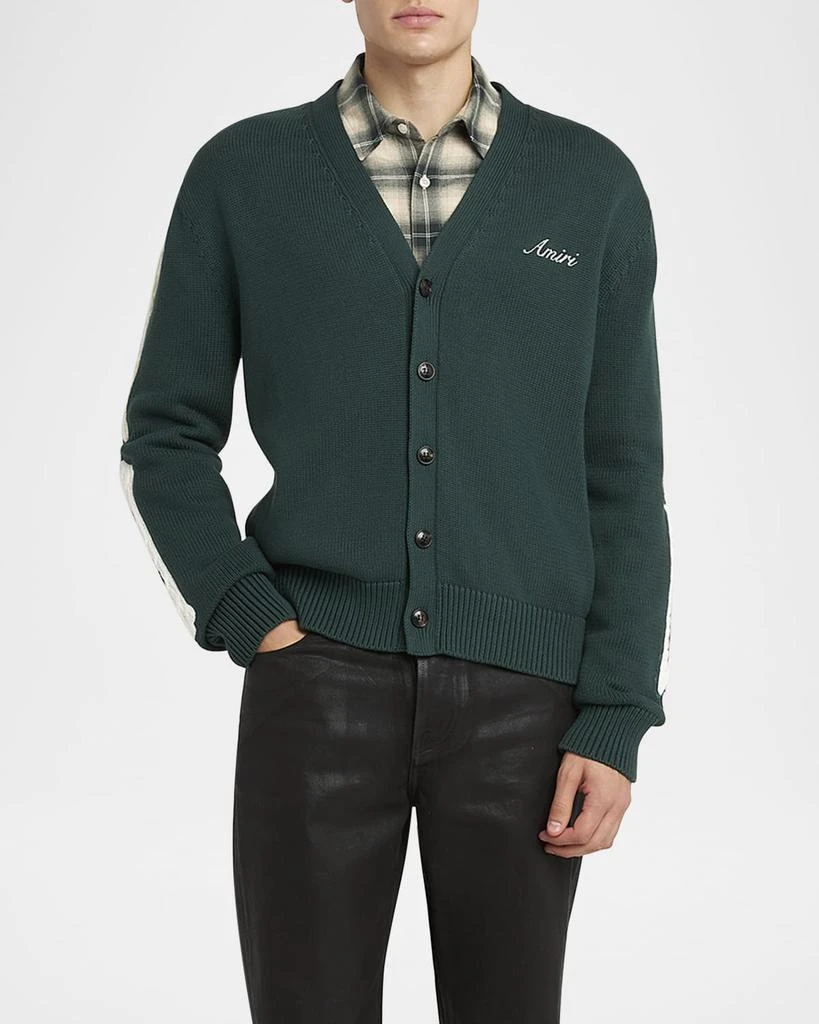 AMIRI Men's Bone Applique Cardigan 2