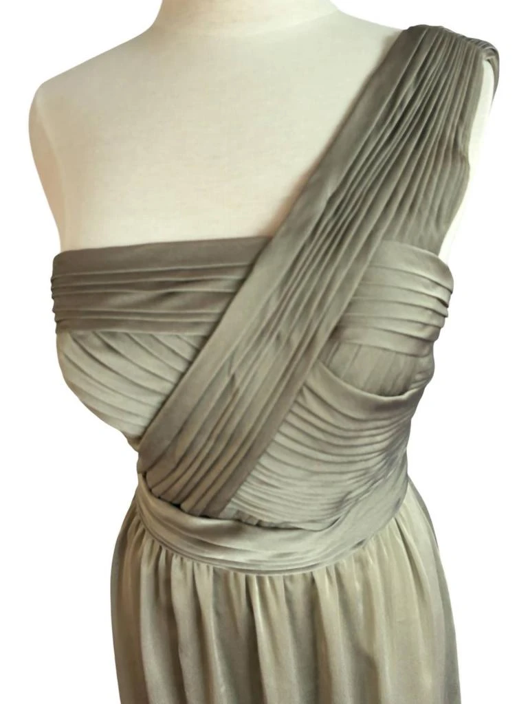 Bari Jay Bari Jay - Women's One Shoulder Iridescent Bridesmaid Dress - Bronze - us8
