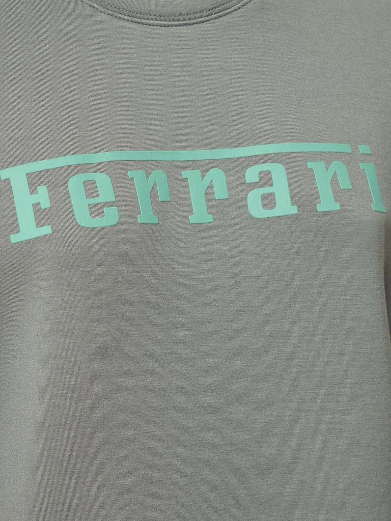 FERRARI Scuba Viscose Blend Crewneck Sweatshirt 3