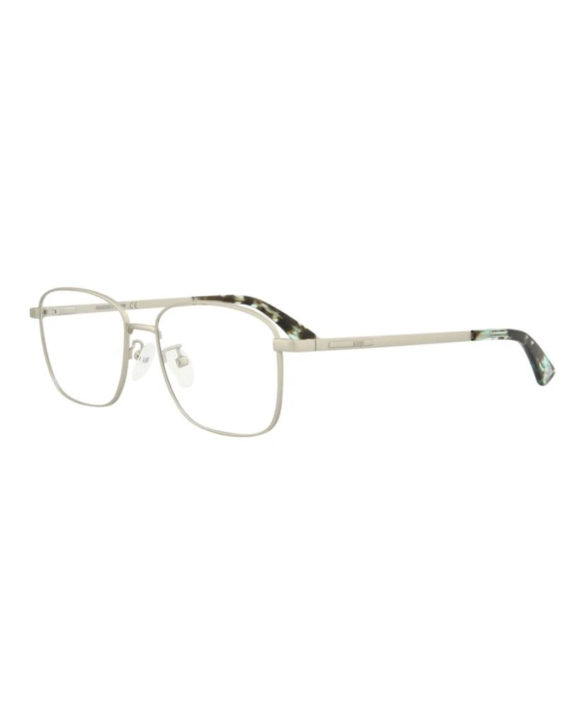 McQ Alexander McQueen Square-Frame Metal Optical Frames 2