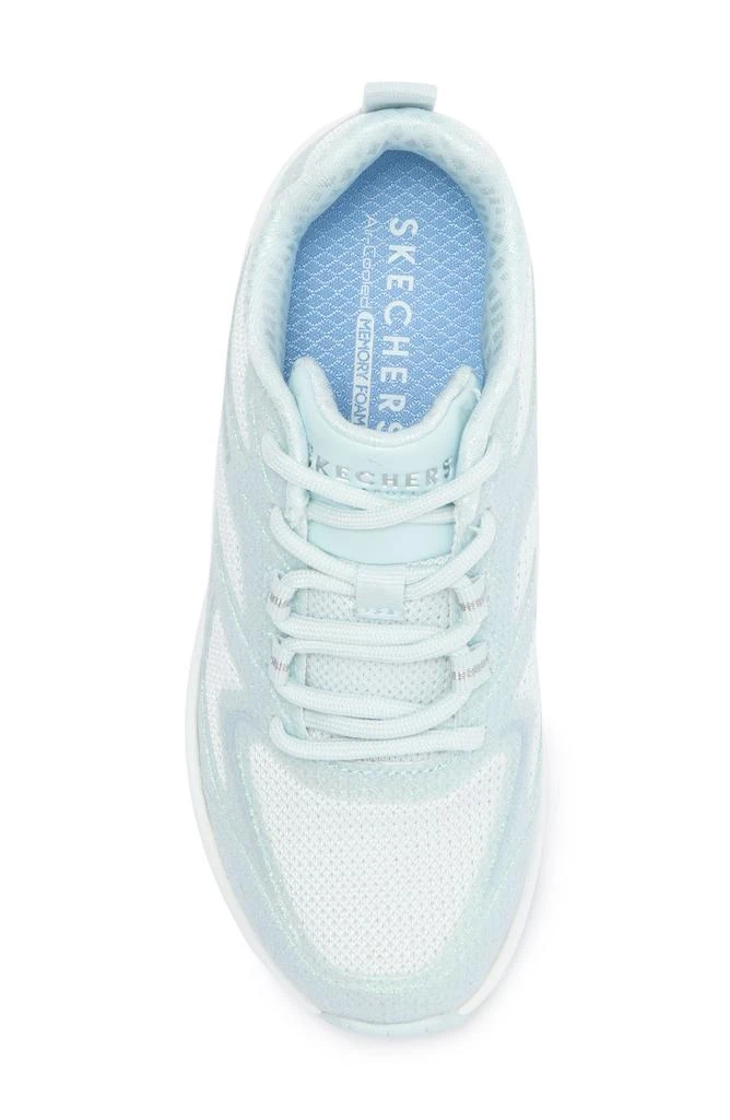 SKECHERS Kids' Street Uno Glit-Airy Steps Sneaker 5