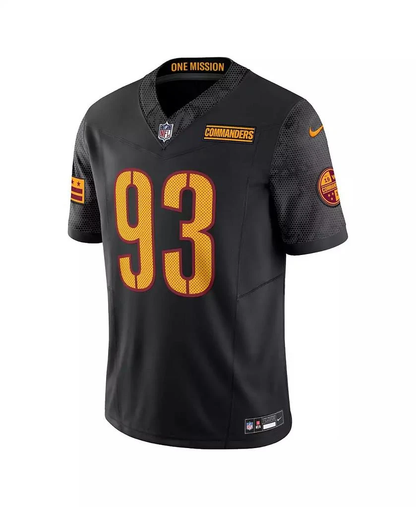 NIKE Men's Jonathan Allen Washington Commanders Alternate Vapor F.U.S.E. Limited Jersey 3