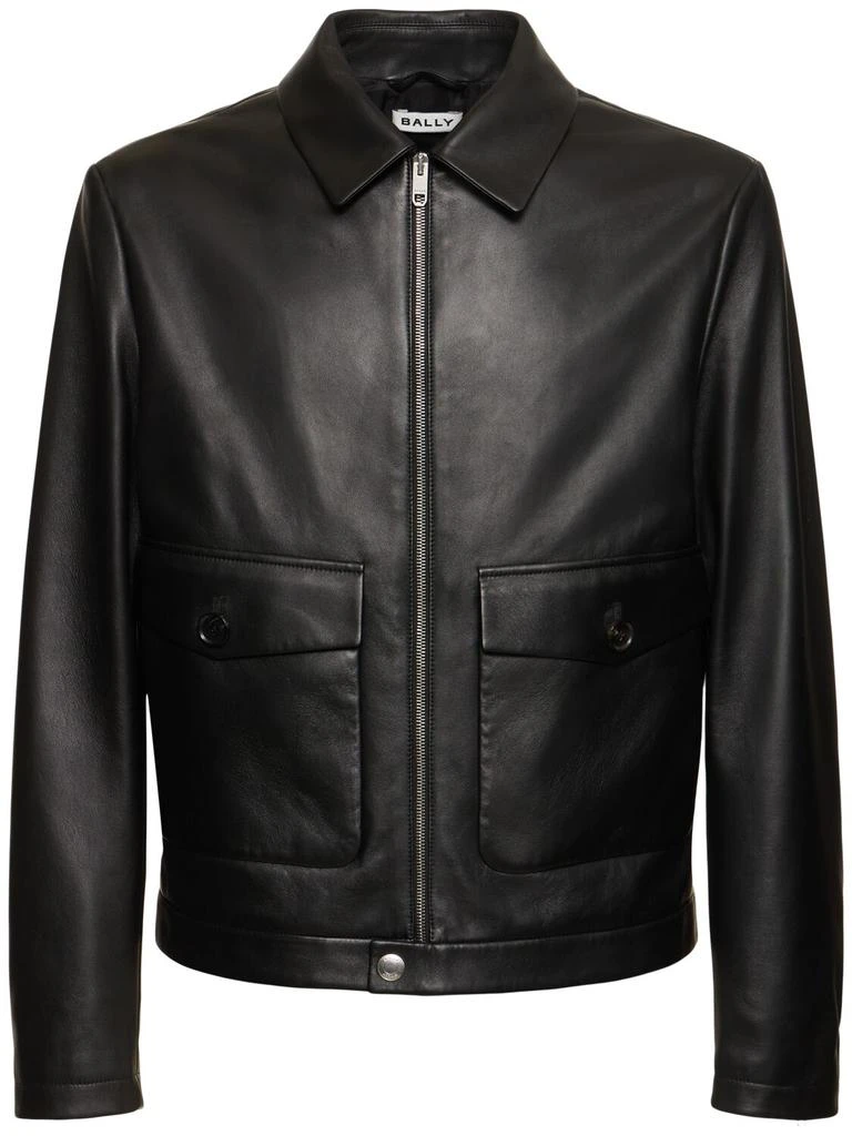 Bally Leather Bomber Jacket 1