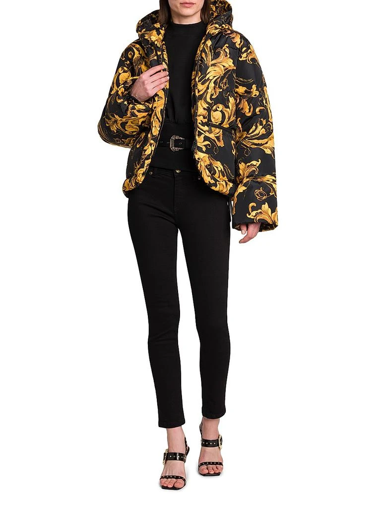 Versace Barocco Short Down Jacket 2