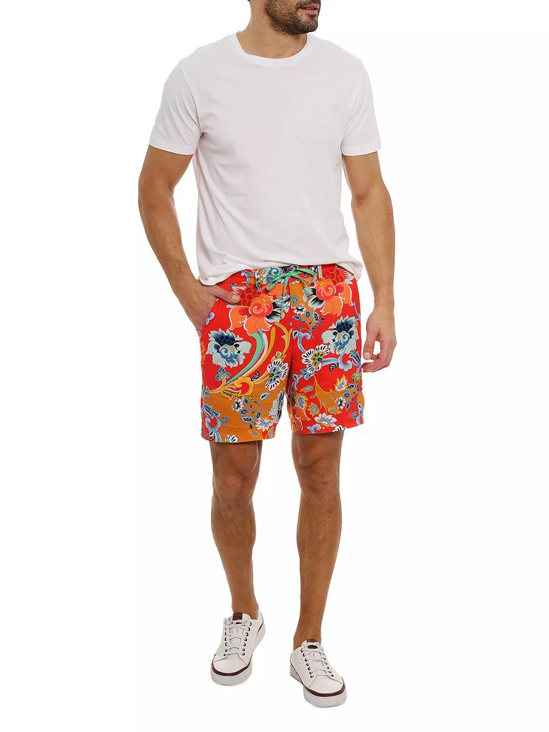 Robert Graham Taj Paisley Woven Shorts