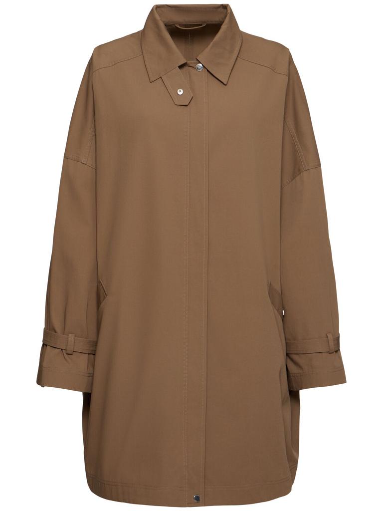 Totême Oversize Organic Cotton Trench Coat