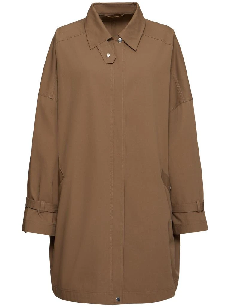 Totême Oversize Organic Cotton Trench Coat 1