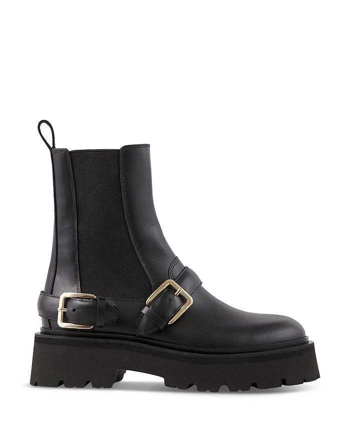 Sandro Women's Helen Buckled Chelsea Booties 2
