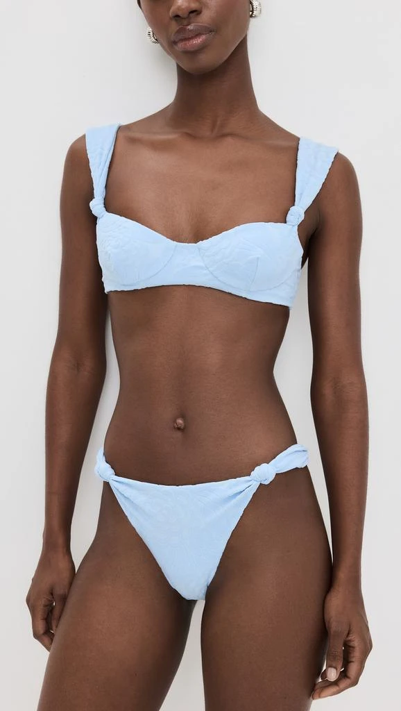 SIR. Dawn Knot Balconette Bikini Top 5