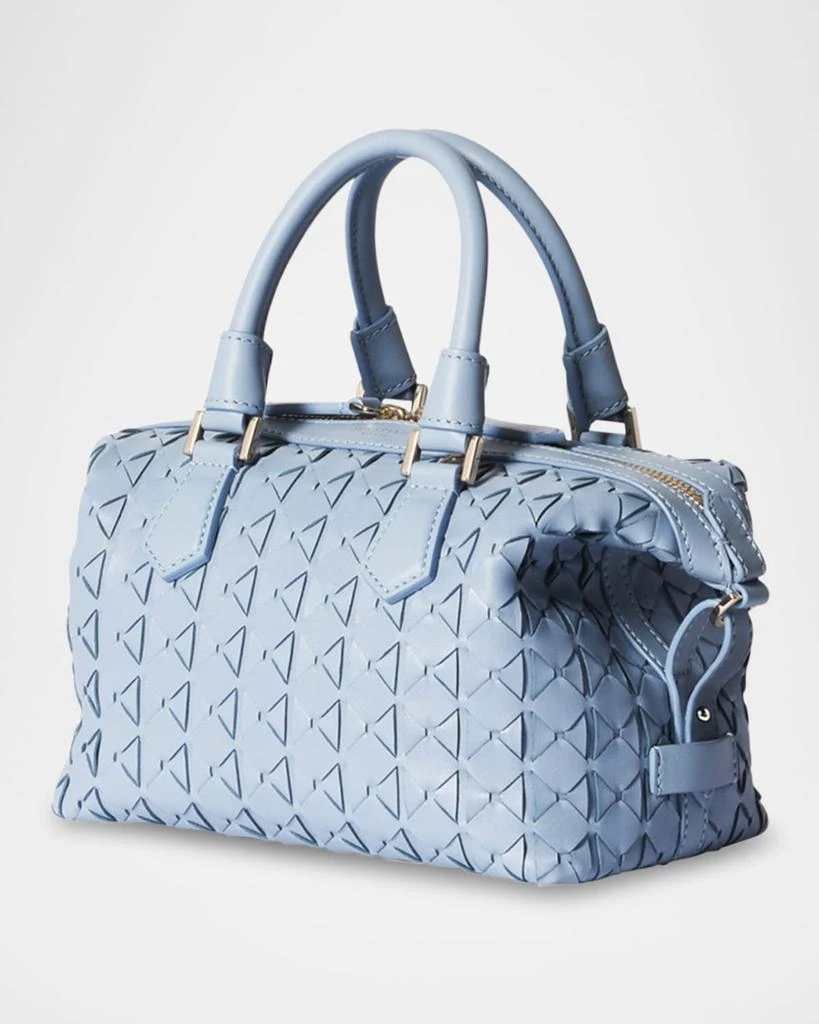 Serapian Ani Mini Mosaic Leather Top-Handle Bag 2