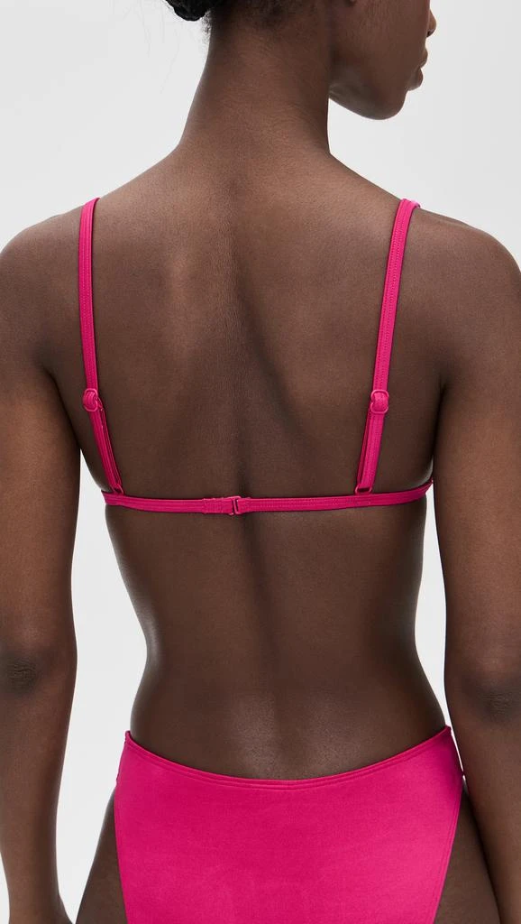 Good American Satin Perfect Fit Bikini Top 2