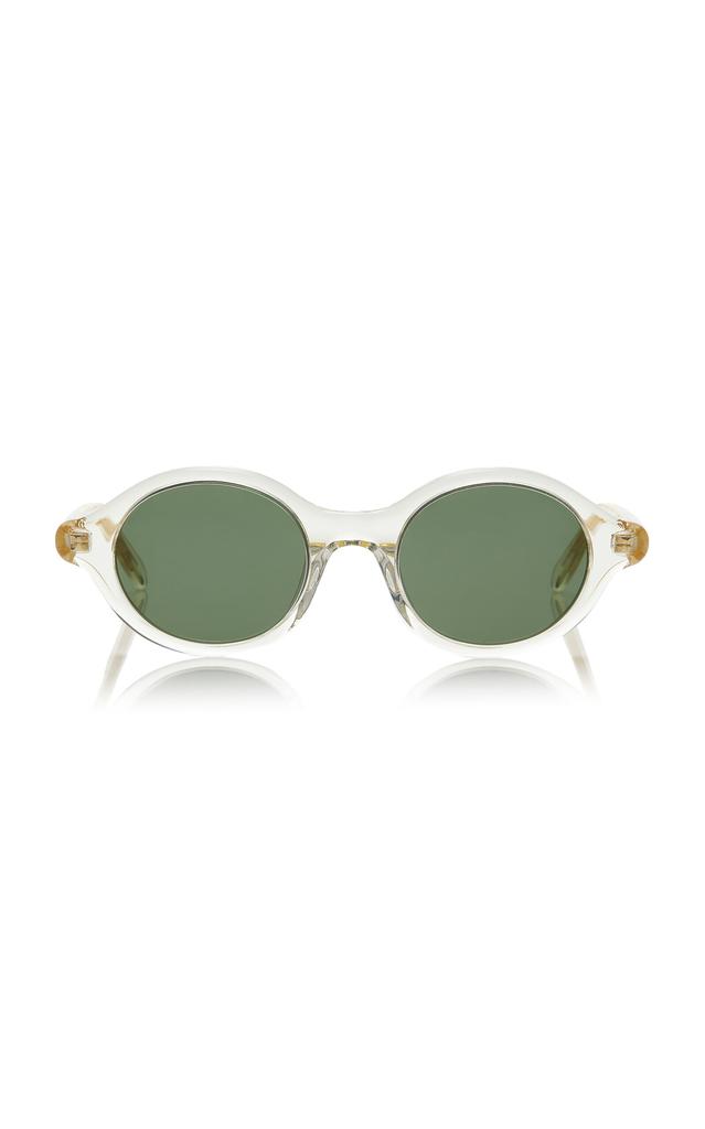 サングラス LOEWE Loewe Eyewear Hillock Sunglasses (LW40180U 6130G) LOEWE Hillock sunglasses LW40180U 30G & 16C styled in Elle