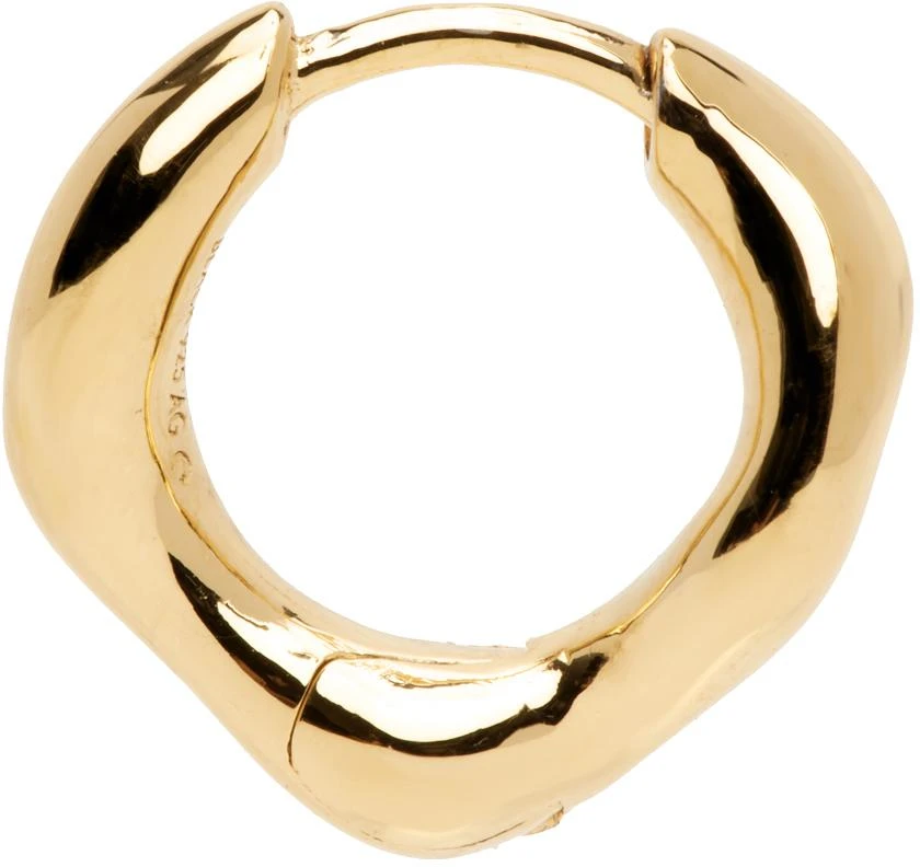Maria Black Gold Anil 8 Huggie Single Earring 1