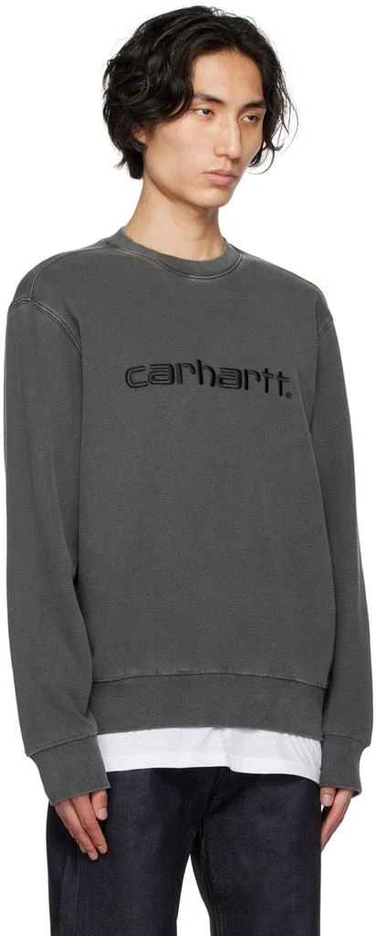 Carhartt Work In Progress Gray Duster Sweatshirt 2