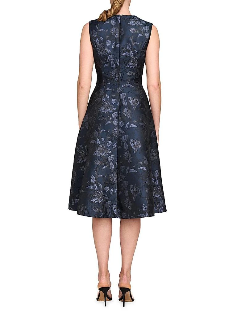 Kay Unger Lottie Floral Cocktail Dress 3