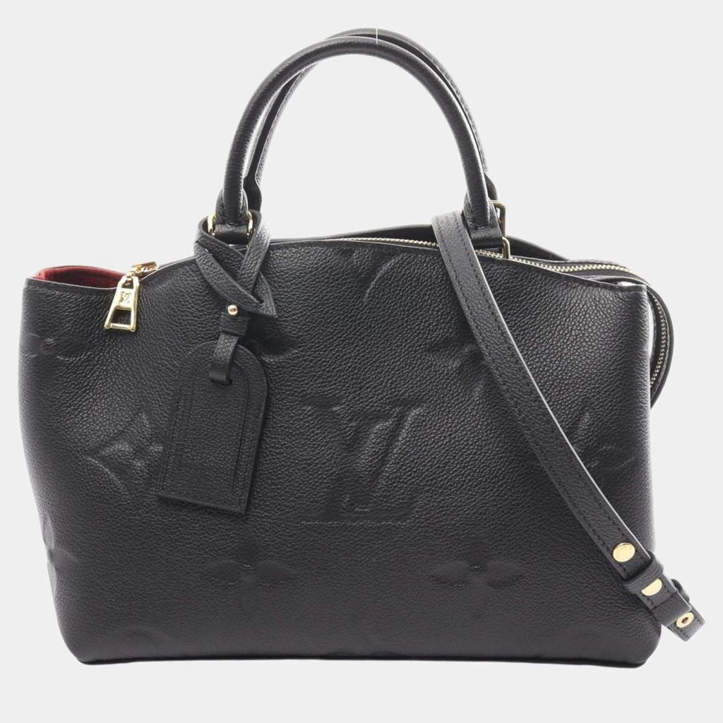 Louis Vuitton Louis Vuitton Petit Palais Pm Monogram Empreinte Leather Black Handbag 1