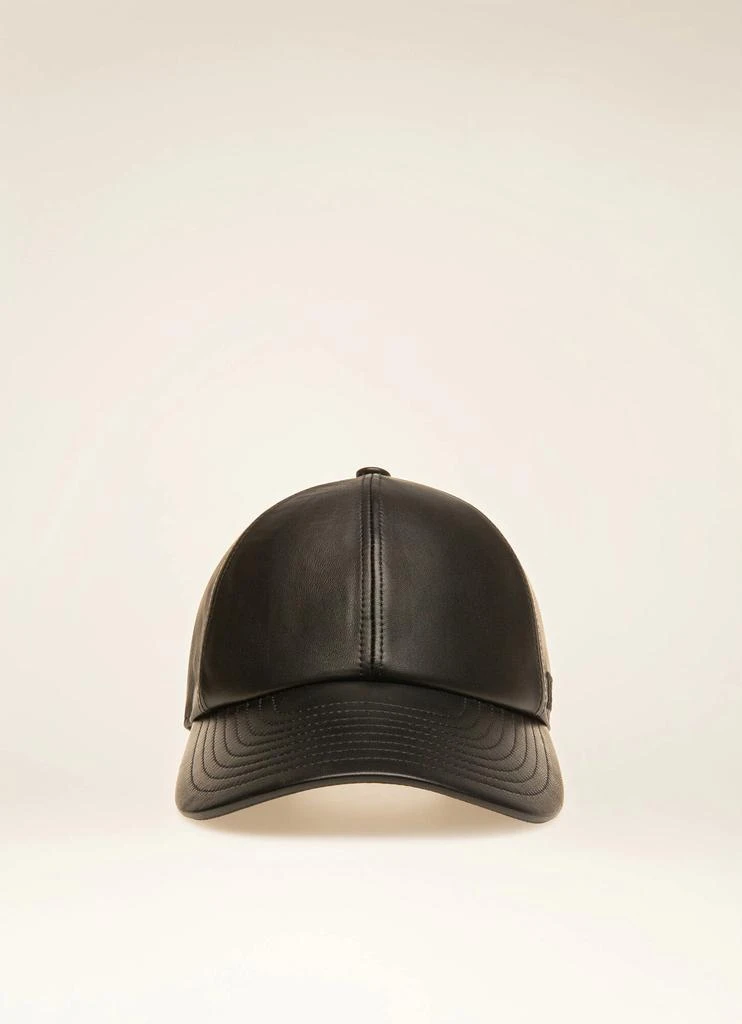 Bally 6302896 Camel Shearling Western Hat brown - Hats - Free