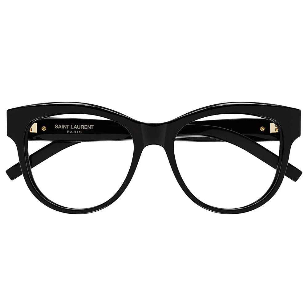 Saint Laurent MONOGRAM SL M108 006 Black Plastic Cat-Eye Eyeglasses 55mm Saint Laurent MONOGRAM SL M108 006 Womens Cat-Eye Eyeglasses  main image 2