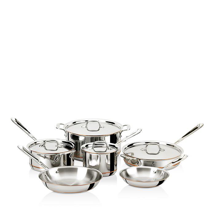 All-Clad Copper Core 5-Ply Bonded 10-Piece Cookware Set