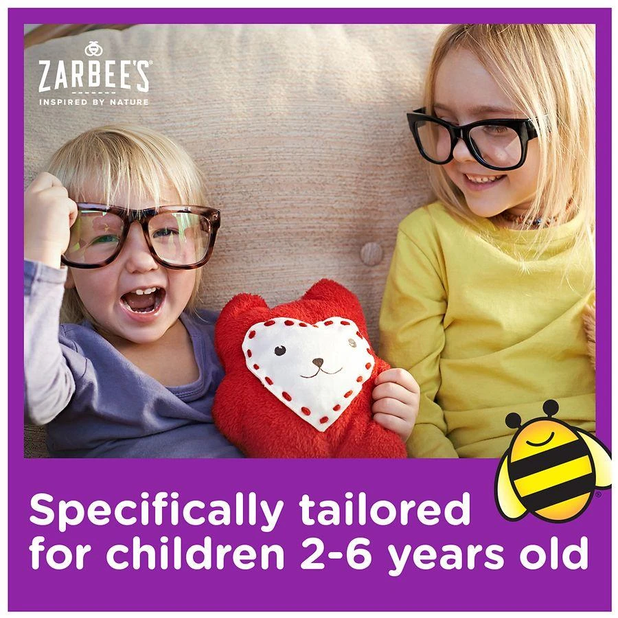 ZarBee's Naturals Children's Cough Syrup + Immune Day & Night Pack Natural Mixed Berry 8