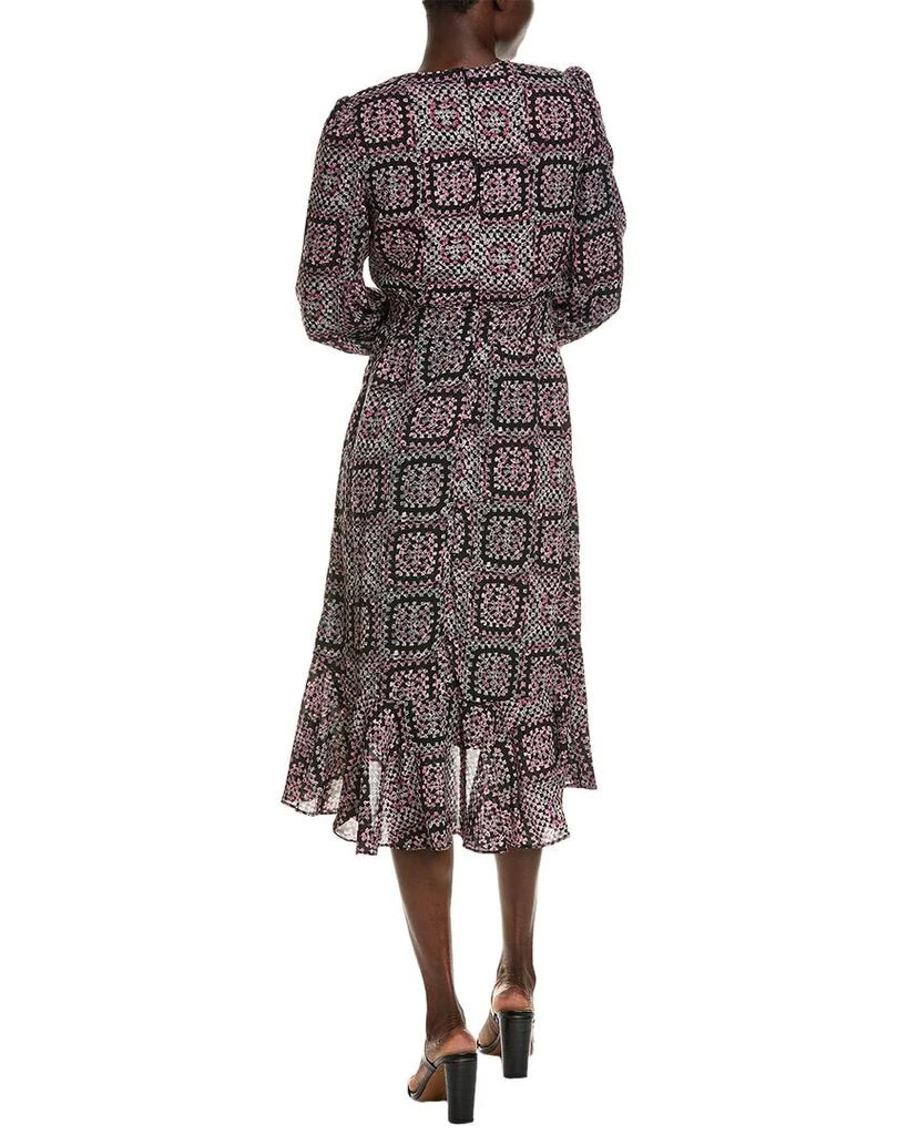 Maison Tara Printed Chiffon Midi Dress 2