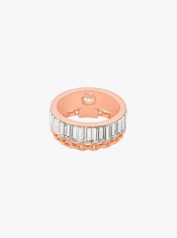 Michael Kors Cubic Zirconia Double Layered Ring 2