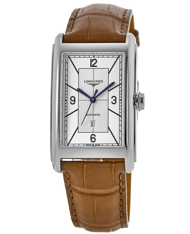 Longines Longines DolceVita Automatic Silver Dial Leather Strap Unisex Watch L5.757.4.73.3 1