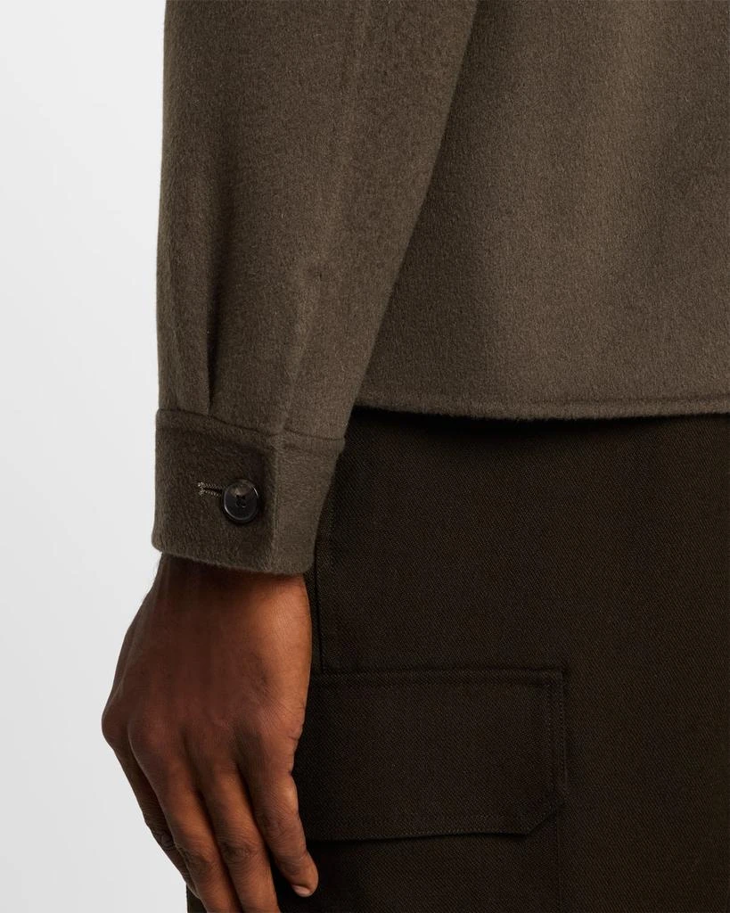 FRAME Men's Double-Face Wool Overshirt 5
