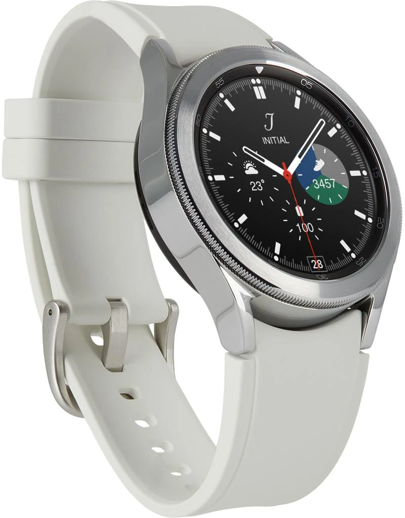 SAMSUNG White Galaxy Watch4 Classic Smart Watch, 42 mm 3