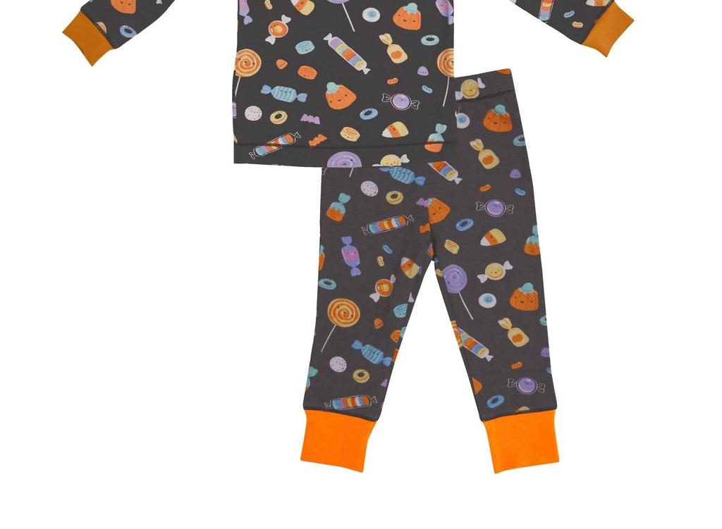 Angel Dear Boys Halloween Candies Lounge Wear Set In Black