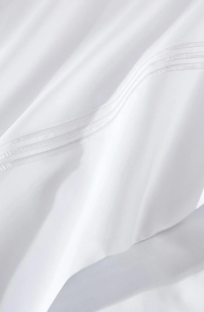 Pure Parima 700 Thread Count 100% Certified Egyptian Cotton Sateen Bratta Embroidery Triple Luxe Sateen 4-Piece Sheet Set 2