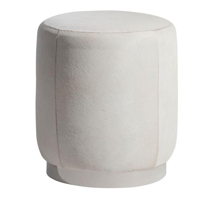 Bernhardt Ava Calf Hair Ottoman